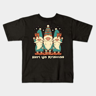 Merry Christmas in Swahili Kids T-Shirt